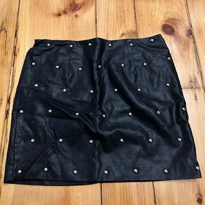 Black beaded skirt!